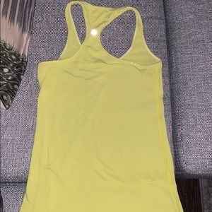 Lululemon yellow tank